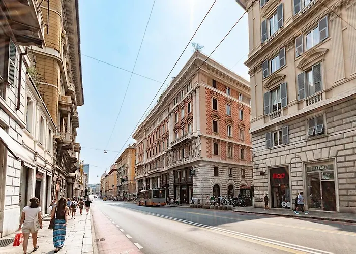 Rosa House Free Wifi, Ac דירה ג'נובה